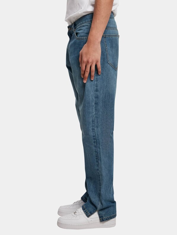 Straight Slit Jeans-2