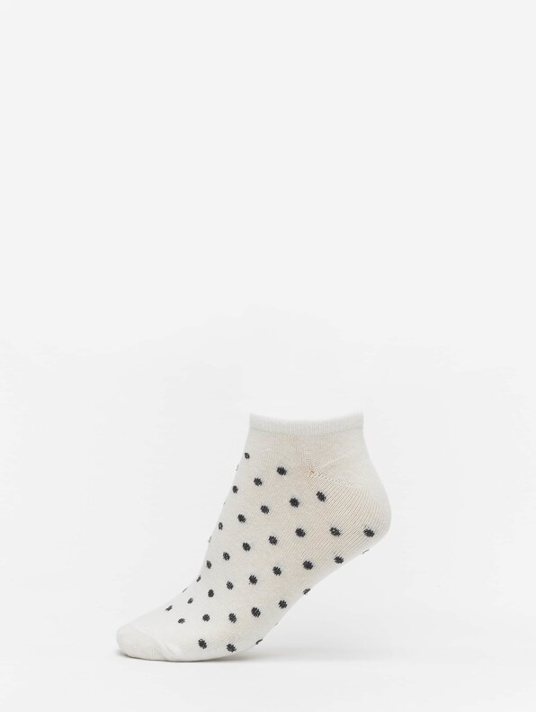 No Show Socks Dots 5-Pack-3