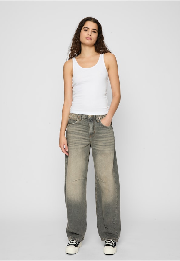 Ladies Organic Basic Rib Top 2-Pack-2