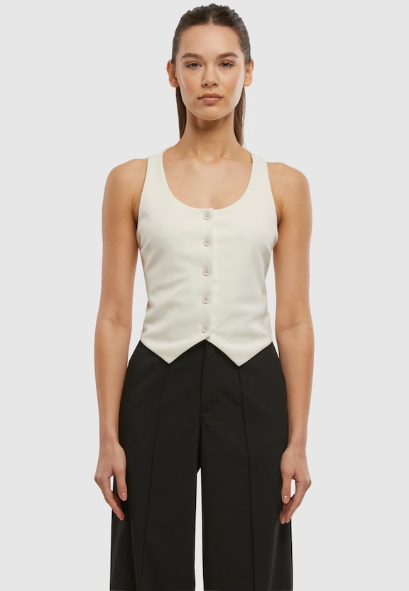 Ladies Jersey Vest-2
