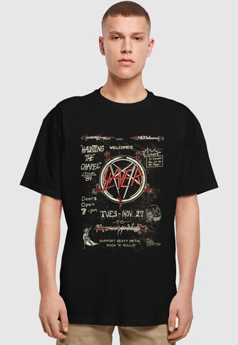 Slayer - Haunting 84 Flier Heavy Oversize Tee