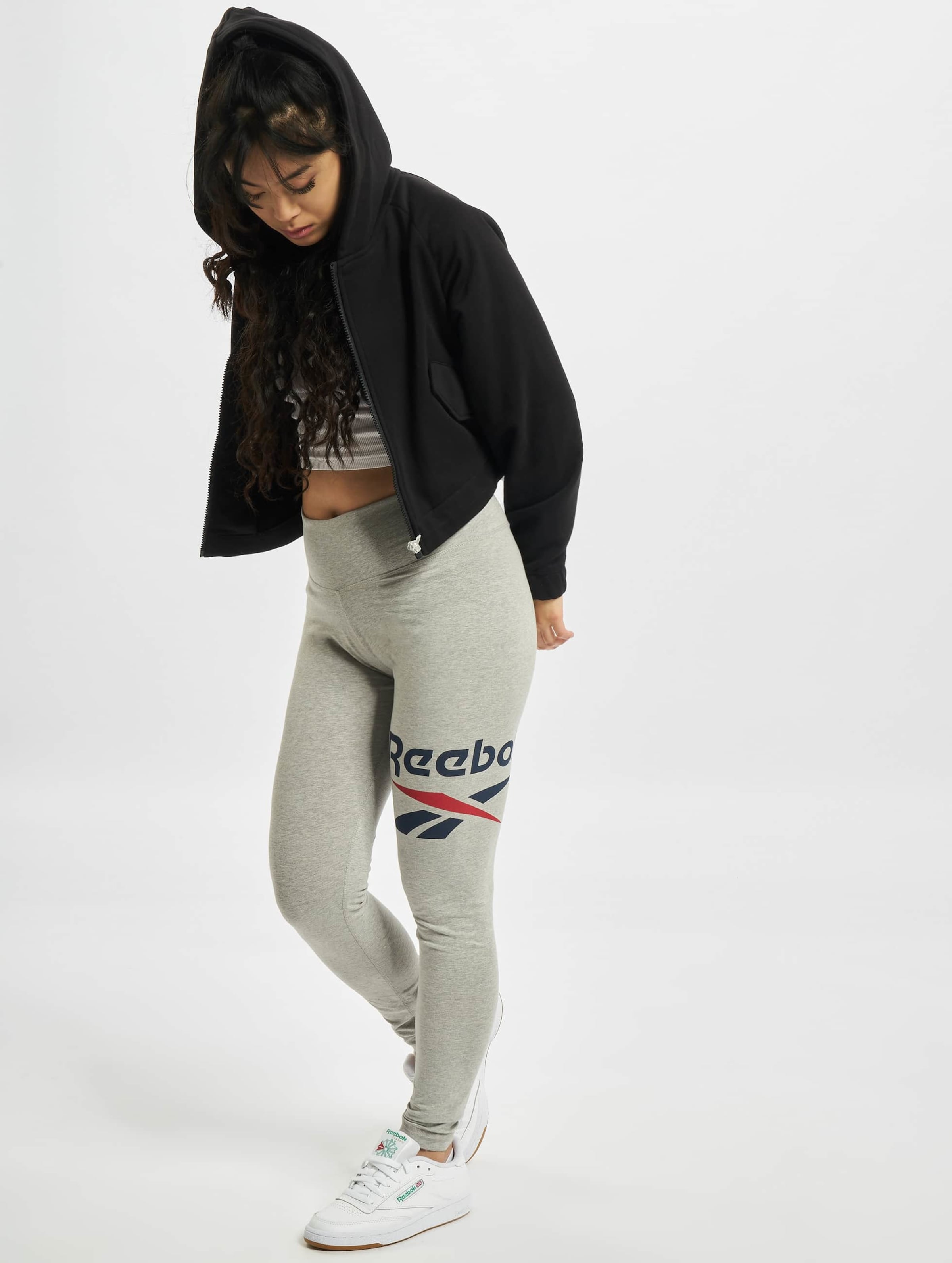 Reebok logo clearance leggings