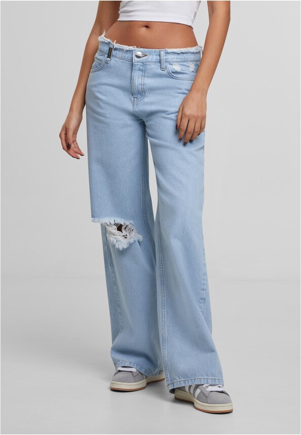 Liora Wide Leg Jeans-0