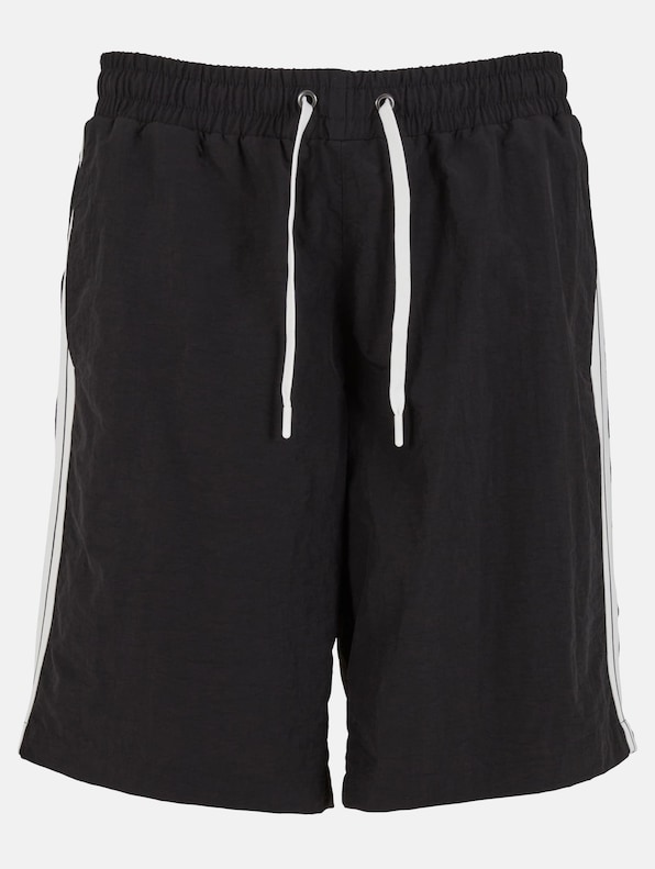  Board Shorts With Patched Stripe-3