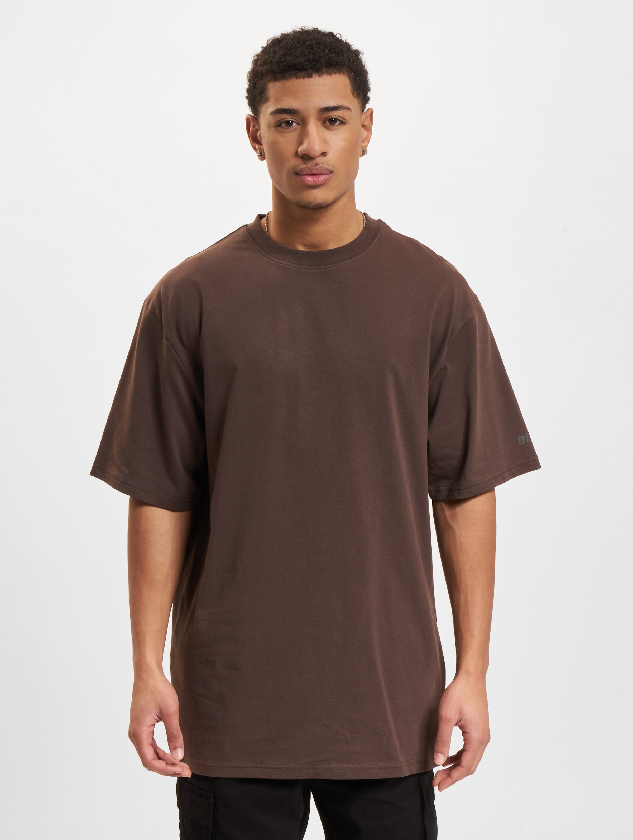 DEF Tall T-Shirts Mannen op kleur bruin, Maat 5XL
