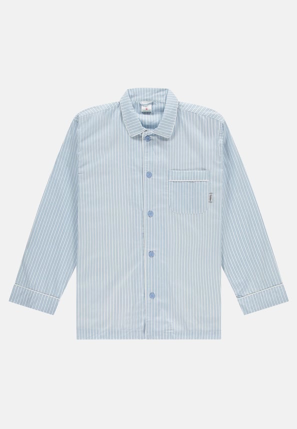 Double Striped Pyjama Shirt-0