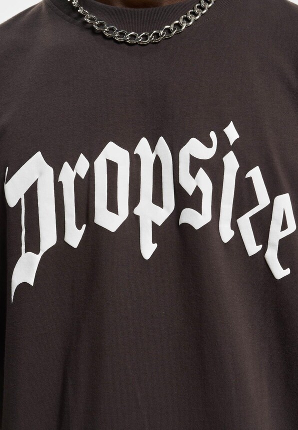 Heavy Oversize White Logo Puffer Print-2