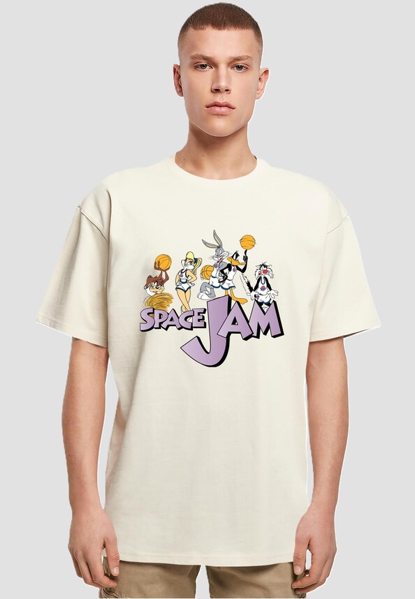 Space Jam Group Oversize Tee-0