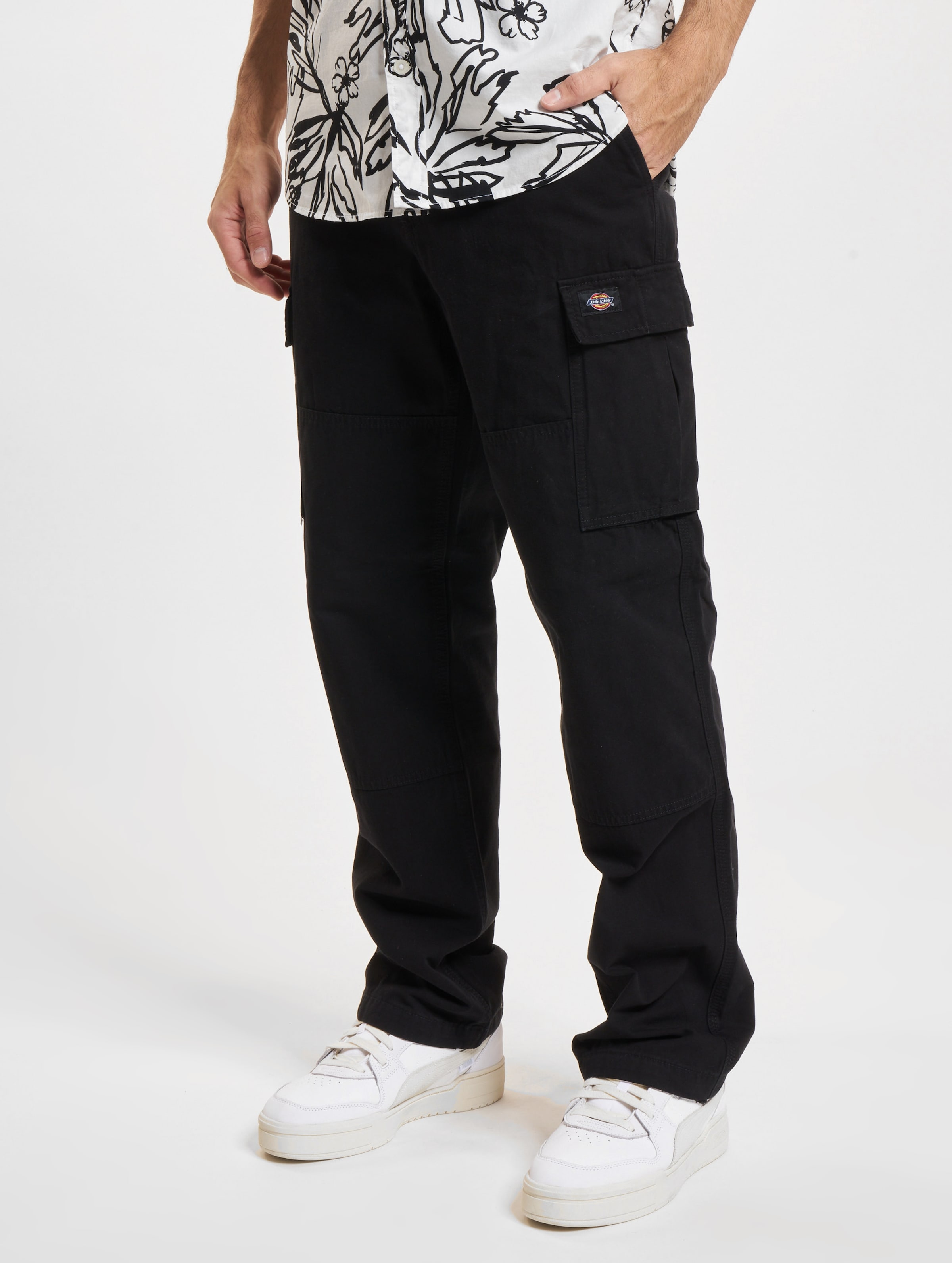 Dickies Johnson Cargohose Mannen op kleur zwart, Maat 28