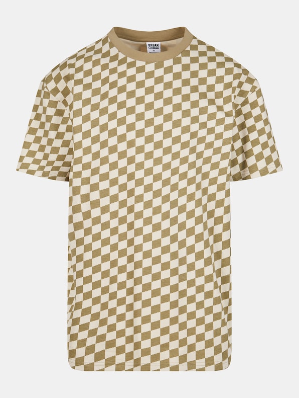 Urban Classics Oversized Check T-Shirts-4