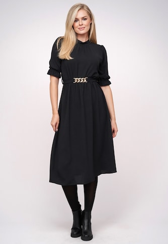 Dress with Chain-Belt