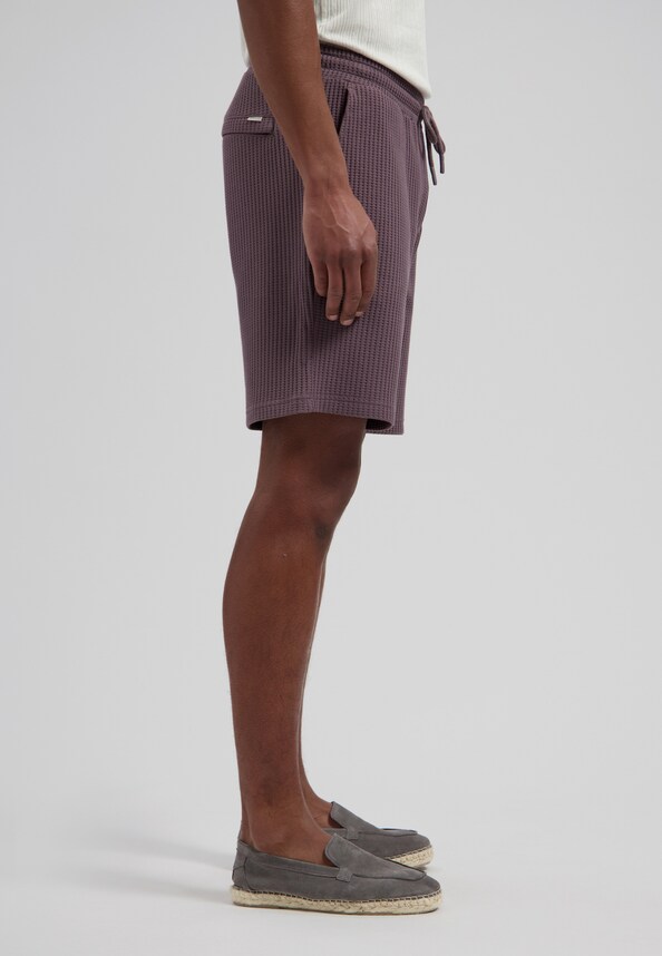 Logan Waffle Sweatshort-2