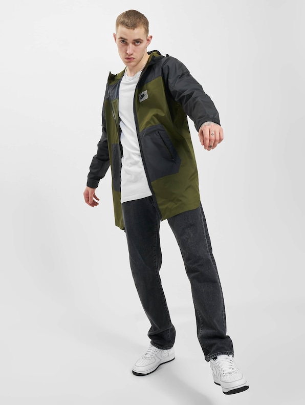 Nike Woven Transition Jacket Green/Smoke Grey/Safety-11