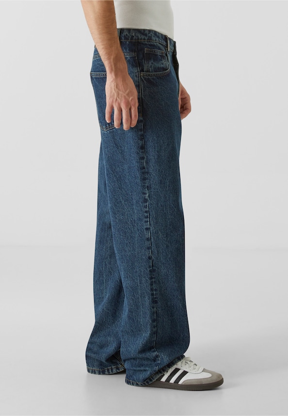 Adrik Basic Baggy Jeans-3