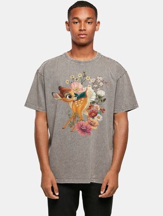Disney - Bambi Meadow Acid Washed Oversize
