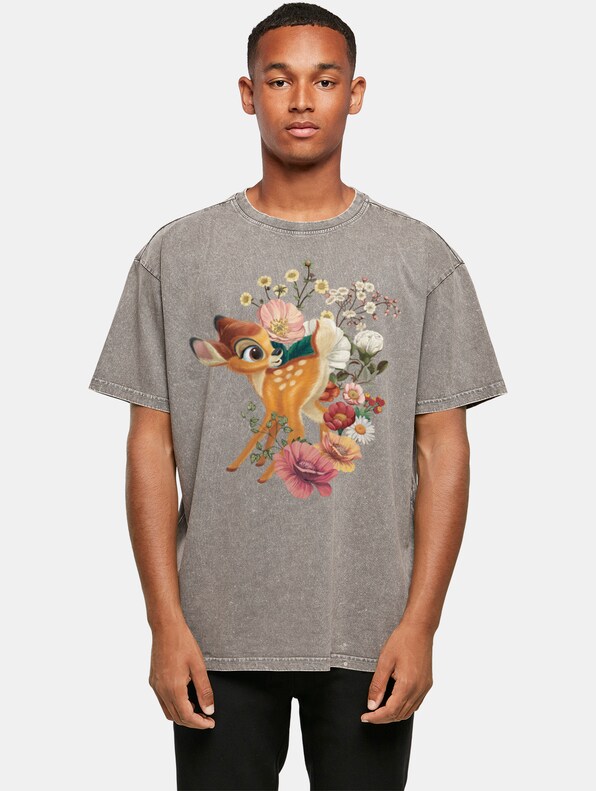 Disney - Bambi Meadow Acid Washed Oversize-0