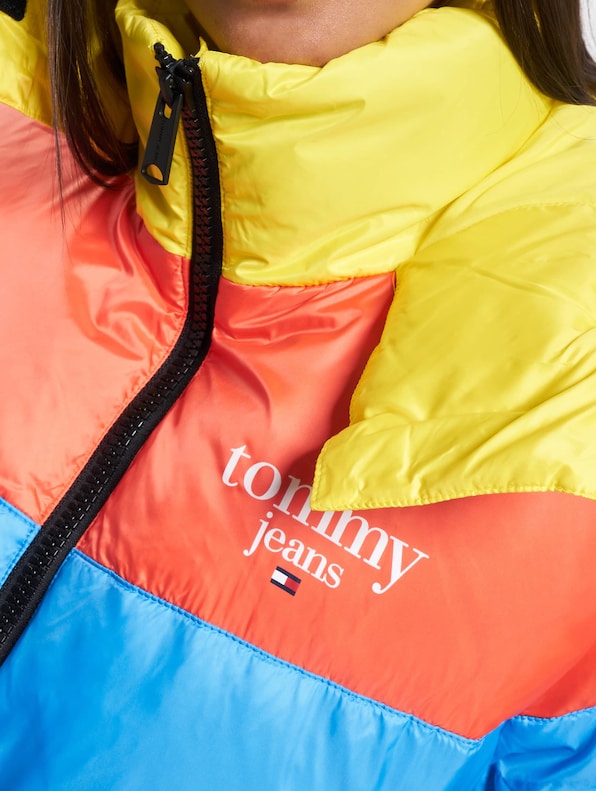 Tommy Jeans Colorblock Puffer Jacket-3