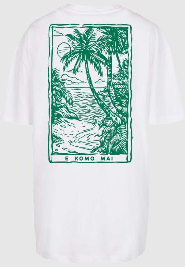 Ladies Hawai Oversized Tee-3