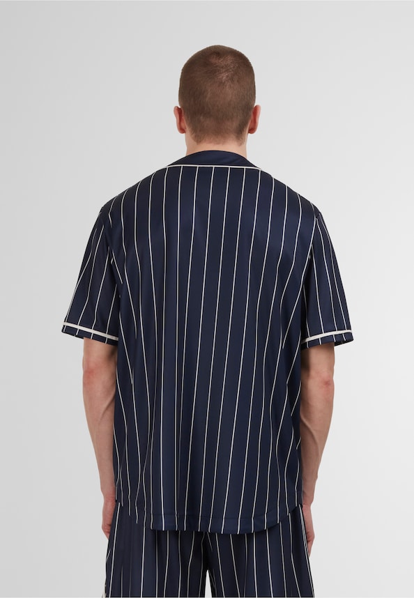 Kani Pinstripe Baseball Jersey-1