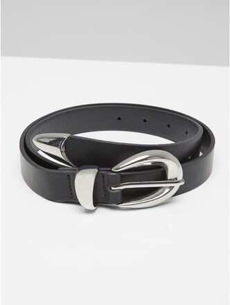 Chunky Buckle Loop Synthetic Leather