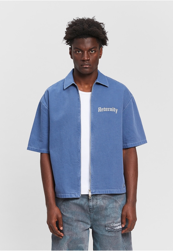 WATERCOLOR CANVAS ZIP-SHIRT-0