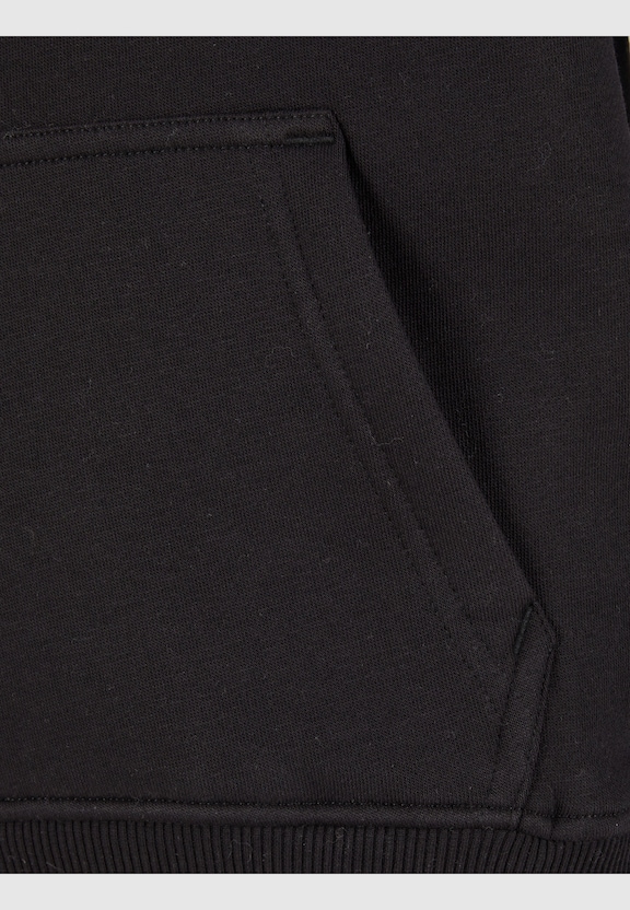 Basic Logo Print Hoodie-2
