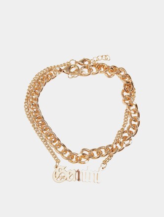 Urban Classics Zodiac Golden Anklet