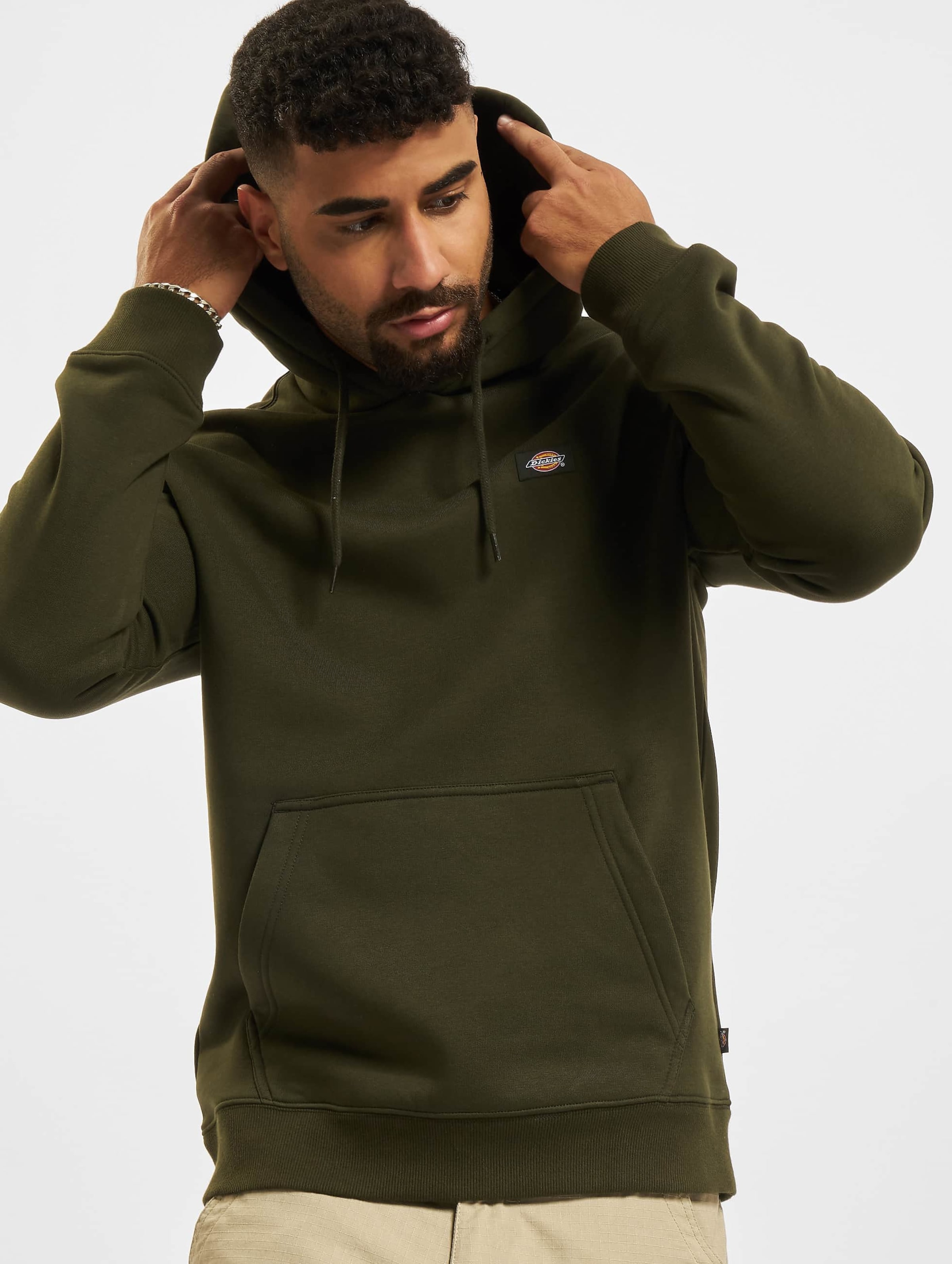 Dickies Oakport Hoody op kleur olijf, Maat XXL