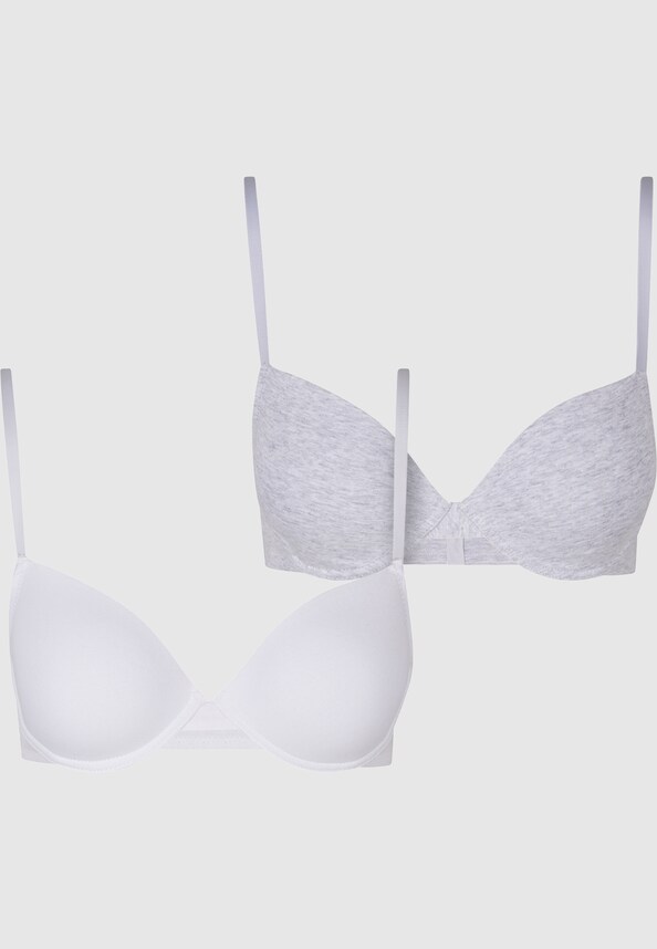 Ladies Basic Cotton Bra 2-Pack-10