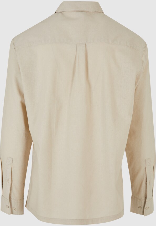 Cotton Linen Half Zip-4