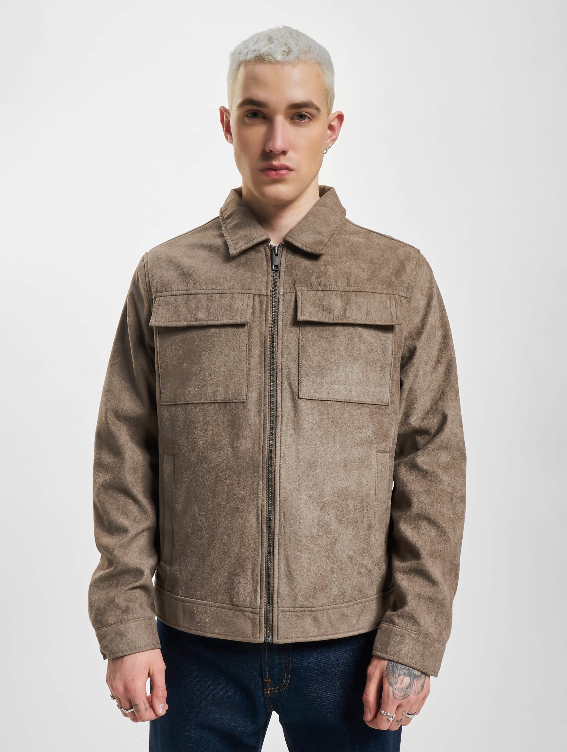 Human scales rick suede cheap jacket