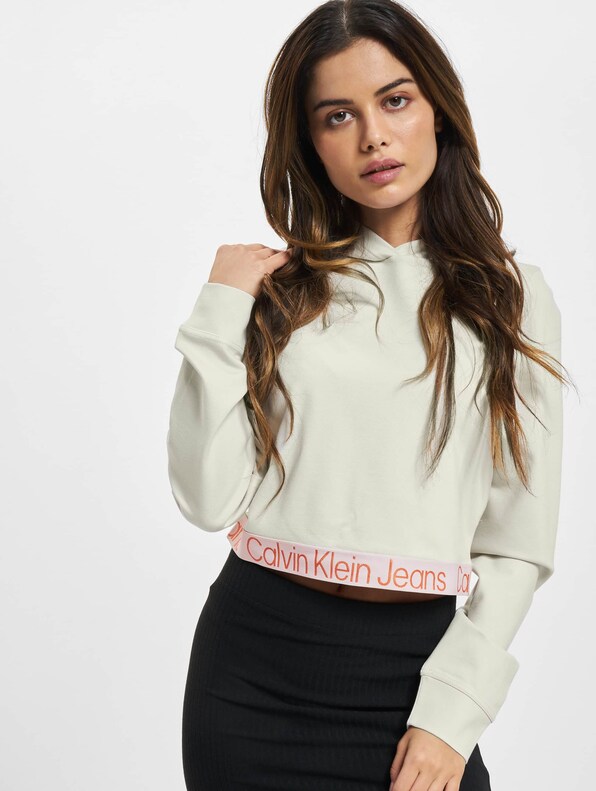 Calvin Klein Jeans Logo Tape Milano Hoodie-0