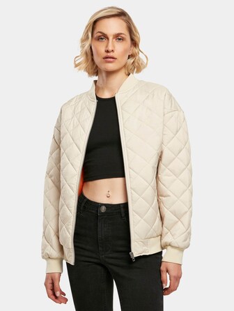 Ladies Oversized Diamond Quilted