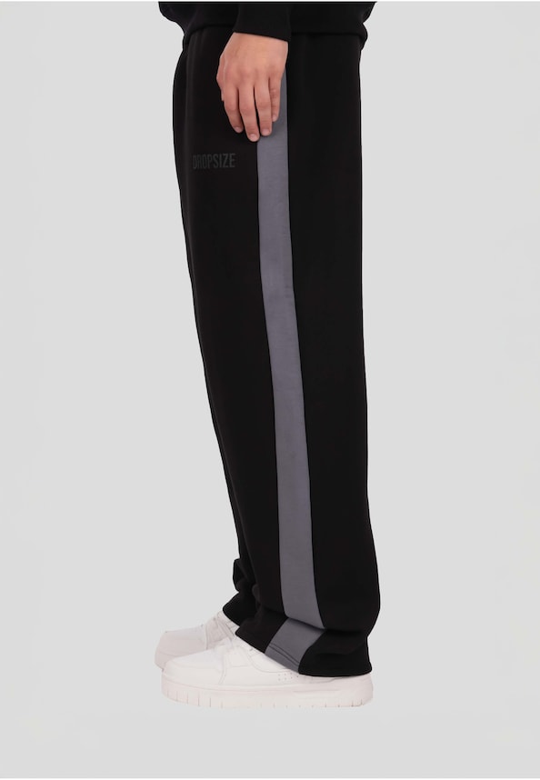 OPEN LEG JOGGER MIT SEITENSTREIFEN-2