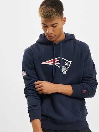 New era New England Patriots Team Logo Hoodie Blue