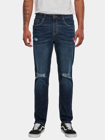 Distressed Strech Denim