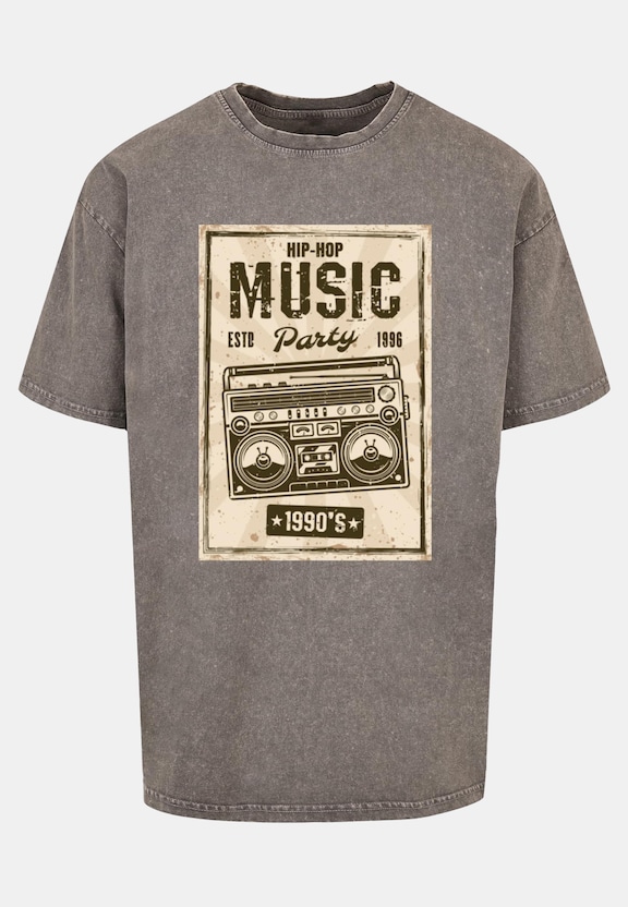 Retro Boom Acid Washed Heavy Oversize -2