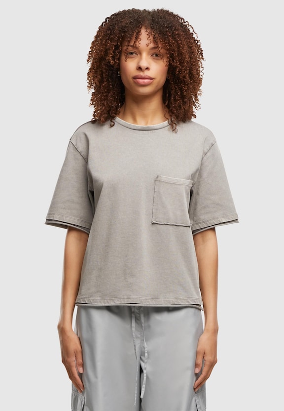 Ladies Washed Jersey Boxy-2