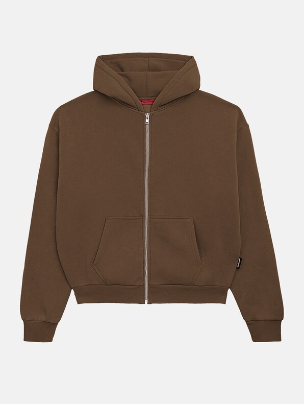 Prohibited Oversized Zip Hoodies-5