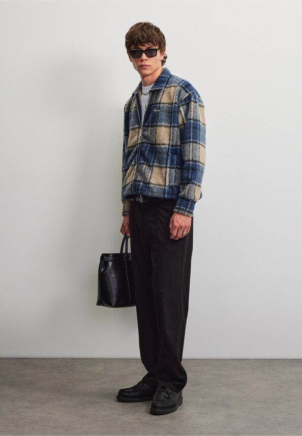 Teros Furry Flannel Overshirt-3