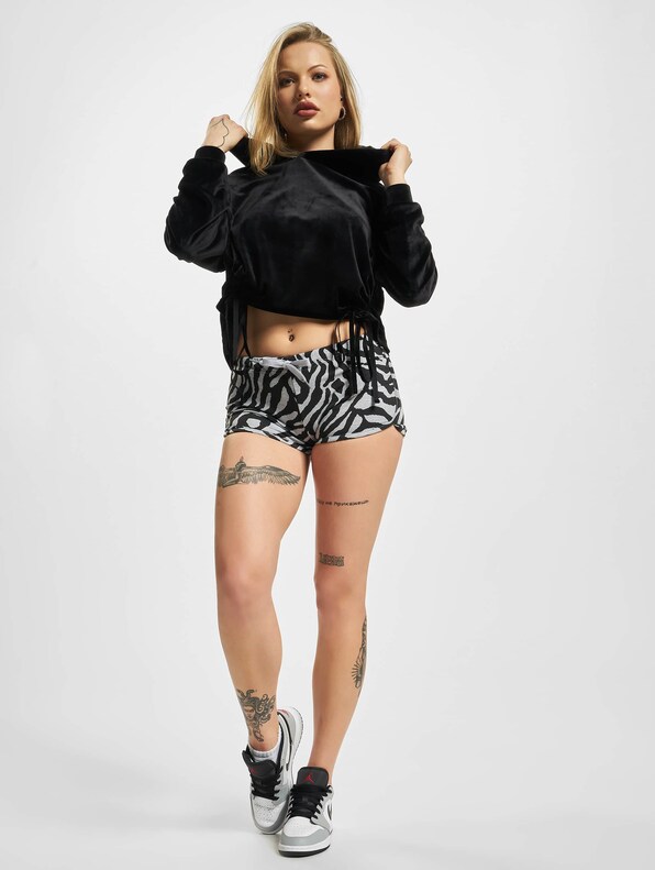 Short Velvet Gathered-4