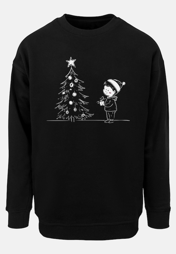 Christmas Cute Kid Crewneck-2