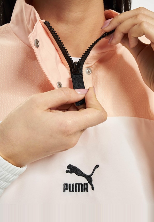 Swxp Relaxed Half Zip Woven-2