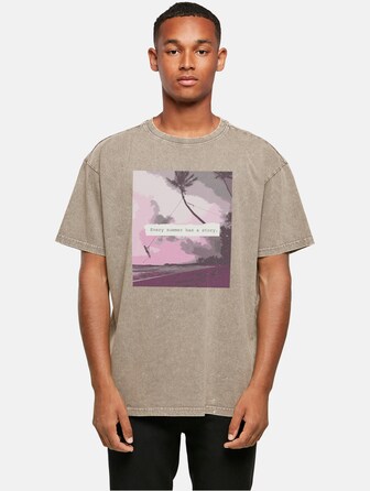 Summer - Every summer has a story Acid Washed Oversize