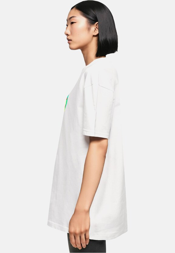 Mister Tee Ladies Ufo Pizza Oversized Boyfriend Tee-2