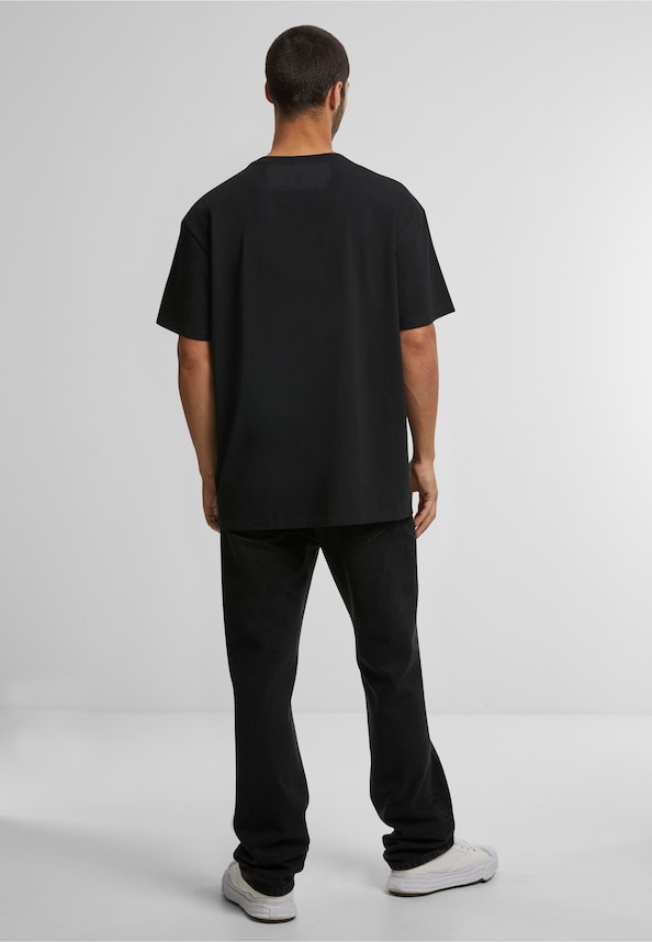 Firio Destroyed Straight Jeans-1