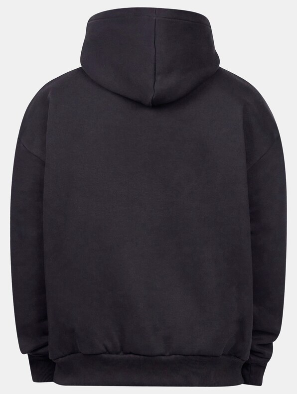 Dropsize Heavy Oversize Script Logo Hoodies-4