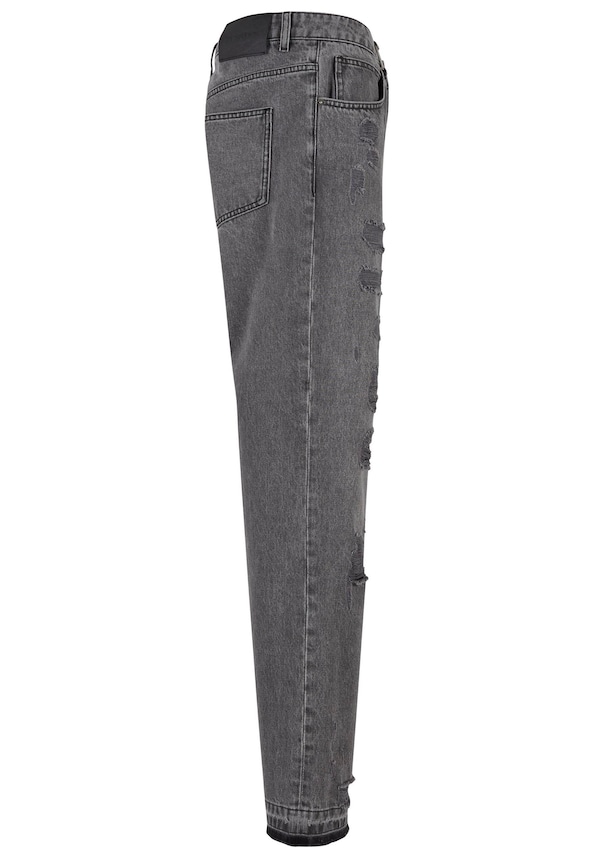 Firio Destroyed Straight Jeans-6