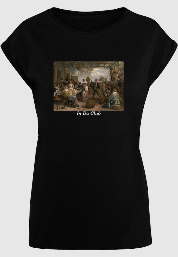 Ladies Club New Extended Shoulder Tee-4