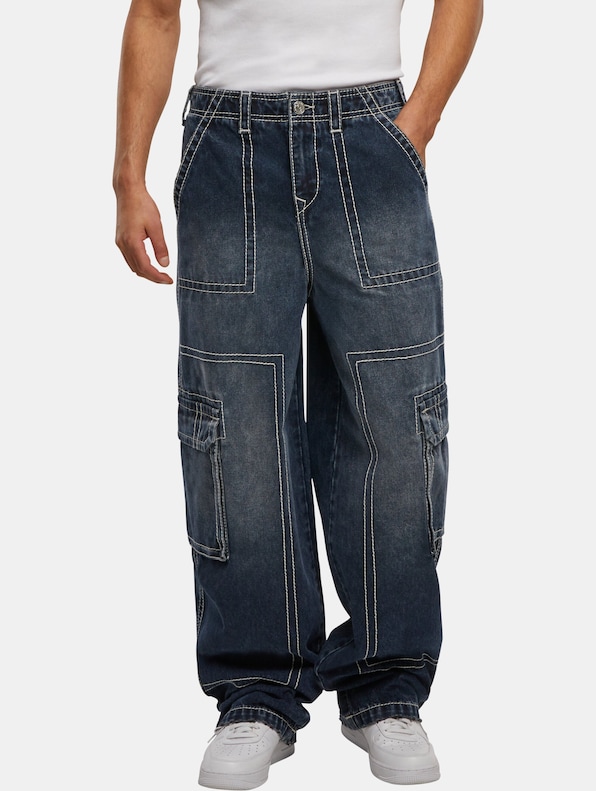 True Religion DENIM BIG T CARGO  PANTS-0